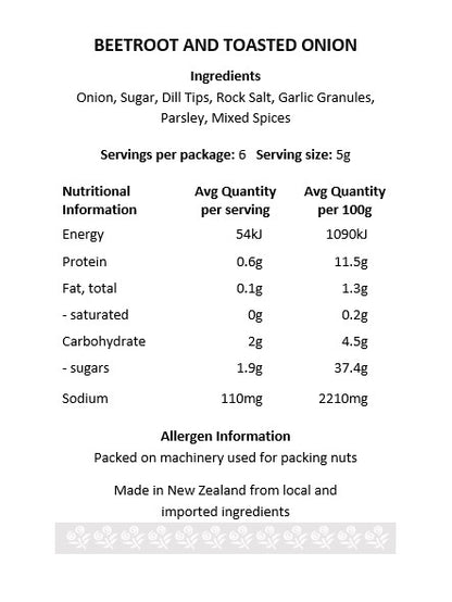 Dip – Beetroot & Toasted Onion