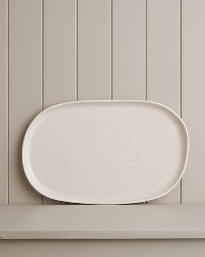 Large Oblong Platter / Natural Earth Table of Plenty